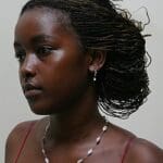woman with dark skin